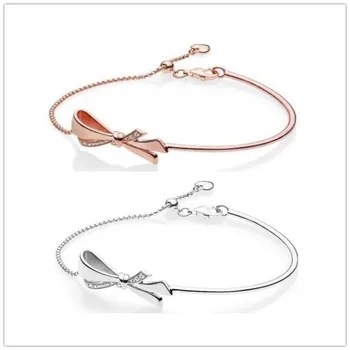 925 Sterling Silver Bracelet Brilliant Bow Ball Clasp Adjust Bracelet Bangle Fit Women Bead Charm Diy Pandora Jewelry
925 Sterling Silver Bracelet Brilliant Bow Ball Clasp Adjust Bracelet Bangle Fit Women Bead Charm Diy Pandora Jewelry
