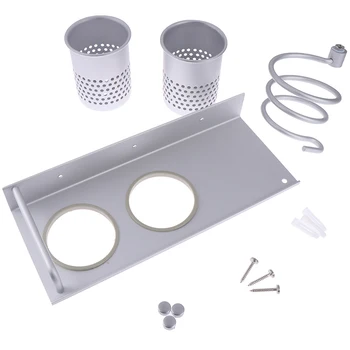 High Quality Sliver Metal Wall Hair Dryer Holder Cupboard Straighteners Storage Stand Rack 2020 New
High Quality Sliver Metal Wall Hair Dryer Holder Cupboard Straighteners Storage Stand Rack 2020 New