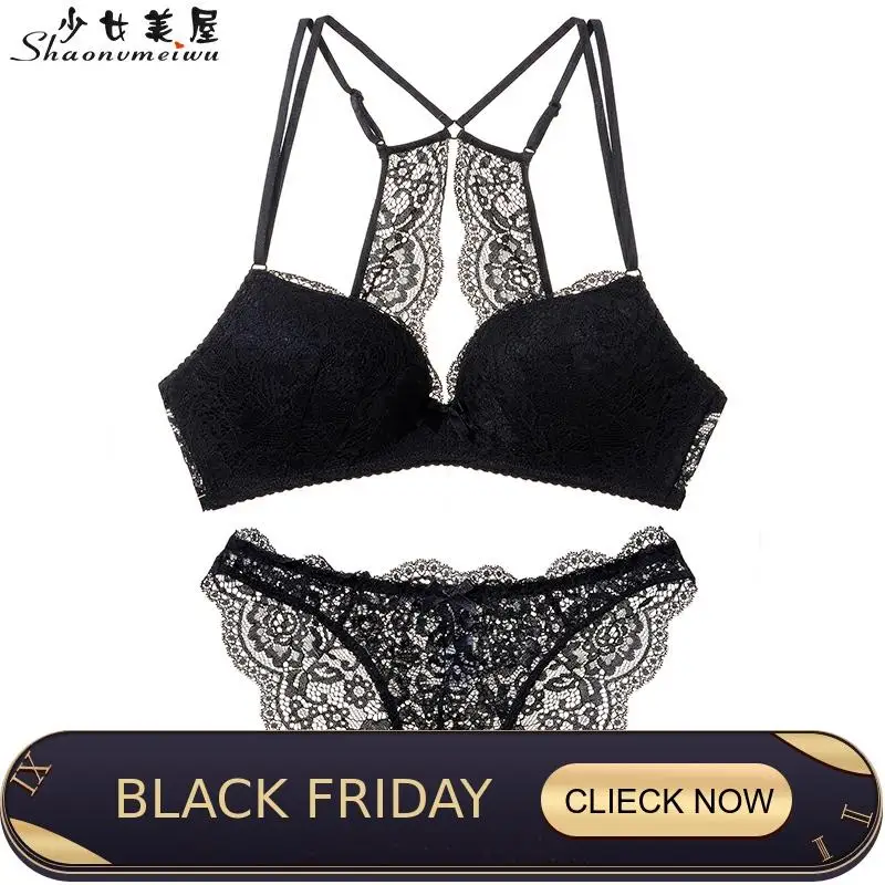 shaonvmeiwu French sexy beauty back lace underwear set on thin thick small chest gathered on the bra bra
shaonvmeiwu French sexy beauty back lace underwear set on thin thick small chest gathered on the bra bra