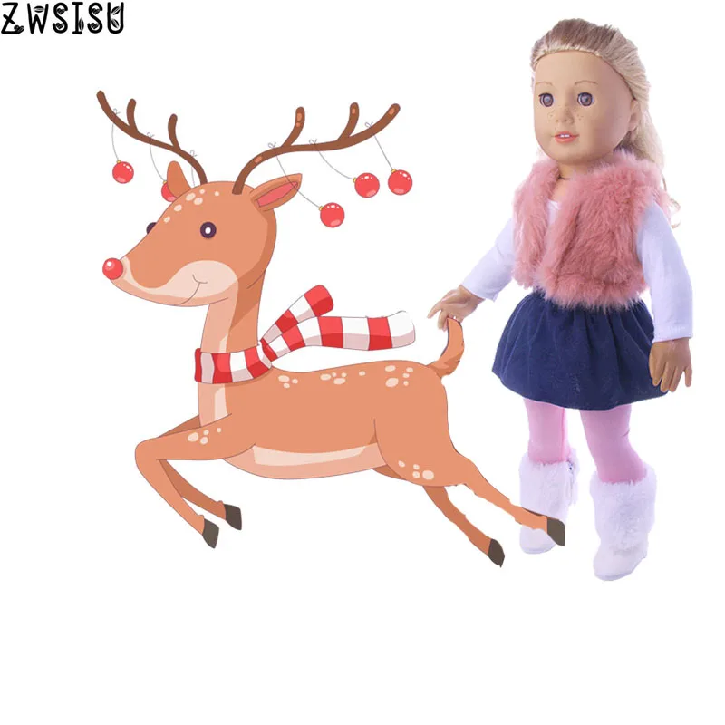 Doll Christmas Clothes 15 Styles Skirts Dresses For 18 Inch American Doll & 43 Cm Baby Doll For Our Generation Girl`s Toy Gift
Doll Christmas Clothes 15 Styles Skirts Dresses For 18 Inch American Doll & 43 Cm Baby Doll For Our Generation Girl`s Toy Gift