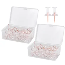 2 Boxes/200pcs Practical Push Pin Useful Thumbtack Decorative Wall Nails Map Tacks DIY Supplies Home Accessories for School
2 Boxes/200pcs Practical Push Pin Useful Thumbtack Decorative Wall Nails Map Tacks DIY Supplies Home Accessories for School