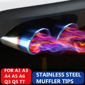 1X 76mm Tail Muffler For Audi A1 A3 A4 B8 A5 Q3 Q5 TT 2009-2016 Sline Look Exhaust Pipe Tip 304 Stainless Steel Decorative Tube
1X 76mm Tail Muffler For Audi A1 A3 A4 B8 A5 Q3 Q5 TT 2009-2016 Sline Look Exhaust Pipe Tip 304 Stainless Steel Decorative Tube