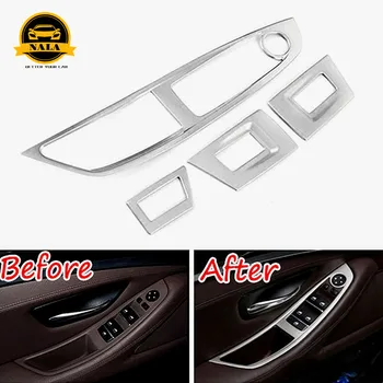 4Pcs Car Window Lift Panel Button Frame Cover Trim For BMW 5 Series F10 2010-2016 LHD Left Hand Drive Auto accessory
4Pcs Car Window Lift Panel Button Frame Cover Trim For BMW 5 Series F10 2010-2016 LHD Left Hand Drive Auto accessory