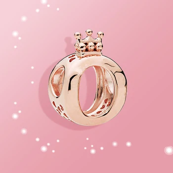 Rose gold crown charm Authentic 925 sterling silver Sparkling CZ Fit Original Silver Bracelet Fashion Jewelry Necklace
Rose gold crown charm Authentic 925 sterling silver Sparkling CZ Fit Original Silver Bracelet Fashion Jewelry Necklace