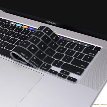 For MacBook Pro 16 inch 2019 A 2141 A2141 with Touch Bar & Touch ID & Retina Display Silicone English Keyboard Cover Skin
For MacBook Pro 16 inch 2019 A 2141 A2141 with Touch Bar & Touch ID & Retina Display Silicone English Keyboard Cover Skin