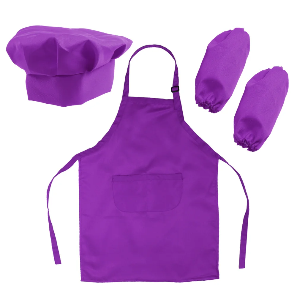 Kids Chef Set Complete Kids Kitchen Gift Playset with Chefs Hat Apron and Cooking Sleeve for Cooking Baking Painting Decorating
Kids Chef Set Complete Kids Kitchen Gift Playset with Chefs Hat Apron and Cooking Sleeve for Cooking Baking Painting Decorating