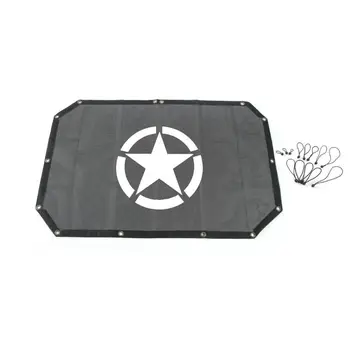For Jeep Wrangler Durable Polyester Mesh Shade Top Cover Provides UV Sun Protection for Your 2-Door or 4-Door JK JKU 2007-2018
For Jeep Wrangler Durable Polyester Mesh Shade Top Cover Provides UV Sun Protection for Your 2-Door or 4-Door JK JKU 2007-2018