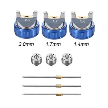 2020 Paint Spray Gun Set 1.4/1.7/2.0 Mm Steel Nozzle Cars Painting Furnitures Diy Painting Kit Spray Gun Car Auto Repair Tool
2020 Paint Spray Gun Set 1.4/1.7/2.0 Mm Steel Nozzle Cars Painting Furnitures Diy Painting Kit Spray Gun Car Auto Repair Tool