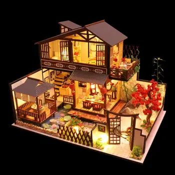with LED Lovely Educational Mini DIY Crystal Ball Mini Doll House DIY House Handicrafts Miniature Furniture Toy Decoration
with LED Lovely Educational Mini DIY Crystal Ball Mini Doll House DIY House Handicrafts Miniature Furniture Toy Decoration