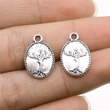 Clearance Sale 10pcs Antique Silver Color 12x18mm Tree Charms Pendant For Jewelry Making Diy Jewelry Findings 
Clearance Sale 10pcs Antique Silver Color 12x18mm Tree Charms Pendant For Jewelry Making Diy Jewelry Findings