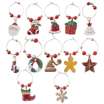 12pcs Goblet Pendant Creative Adorable Exquisite Goblet Rings Wine Glass Rings Wine Glass Pendant for Party Christmas A50
12pcs Goblet Pendant Creative Adorable Exquisite Goblet Rings Wine Glass Rings Wine Glass Pendant for Party Christmas A50