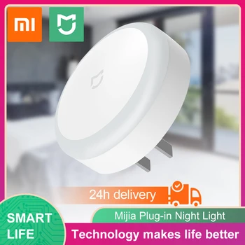 Xiaomi Mijia Smart Plug-in LED Night Light Sensor Touch Mode Night Light Sensitive Light Sensor Corridor Bedroom Aisle Automati 
Xiaomi Mijia Smart Plug-in LED Night Light Sensor Touch Mode Night Light Sensitive Light Sensor Corridor Bedroom Aisle Automati