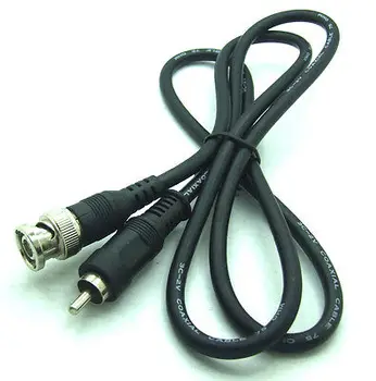 DHL/EMS 50PC BNC Male to RCA Male Plug 75ohm Coaxial Cables for CCTV Surveillance Cameras-A8
DHL/EMS 50PC BNC Male to RCA Male Plug 75ohm Coaxial Cables for CCTV Surveillance Cameras-A8