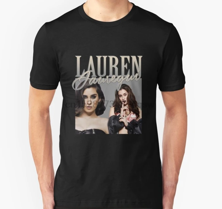 Мужская футболка Lauren Jauregui Винтажный дизайн 90 унисекс футболки с принтом топы |