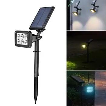 6 LED Solar Motion Sensor Projector Lamp Flood Light Garden Lawn Stake Spotlight
6 LED Solar Motion Sensor Projector Lamp Flood Light Garden Lawn Stake Spotlight
