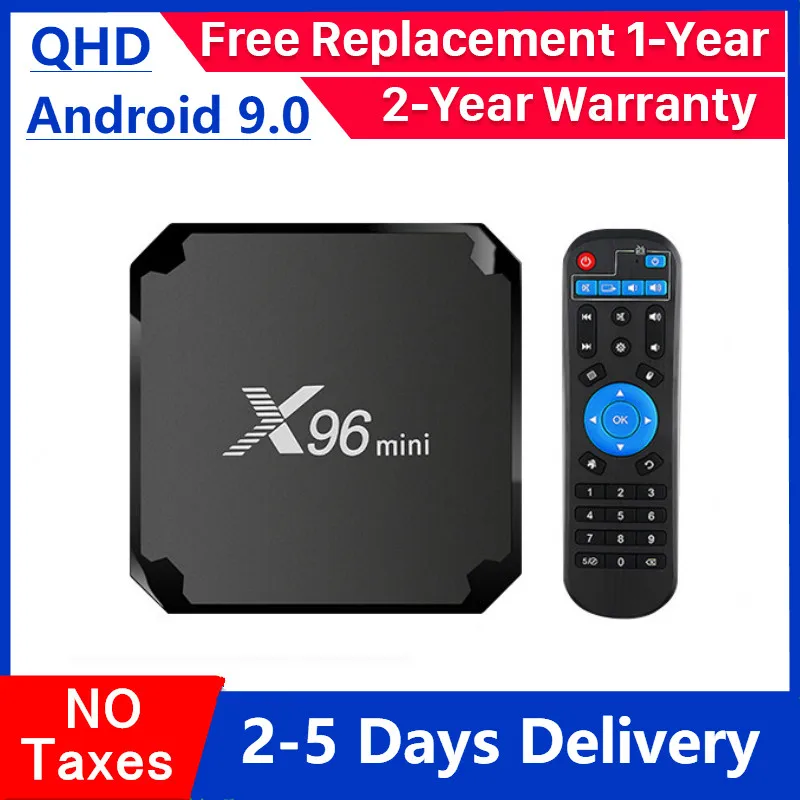 X96 Mini Tv Box 4K QHD HD Amlogic S905W Quad Core 1G 8G 2G 16G Android 9.0 Smart Tv Box X96Mini Set Top Box
X96 Mini Tv Box 4K QHD HD Amlogic S905W Quad Core 1G 8G 2G 16G Android 9.0 Smart Tv Box X96Mini Set Top Box