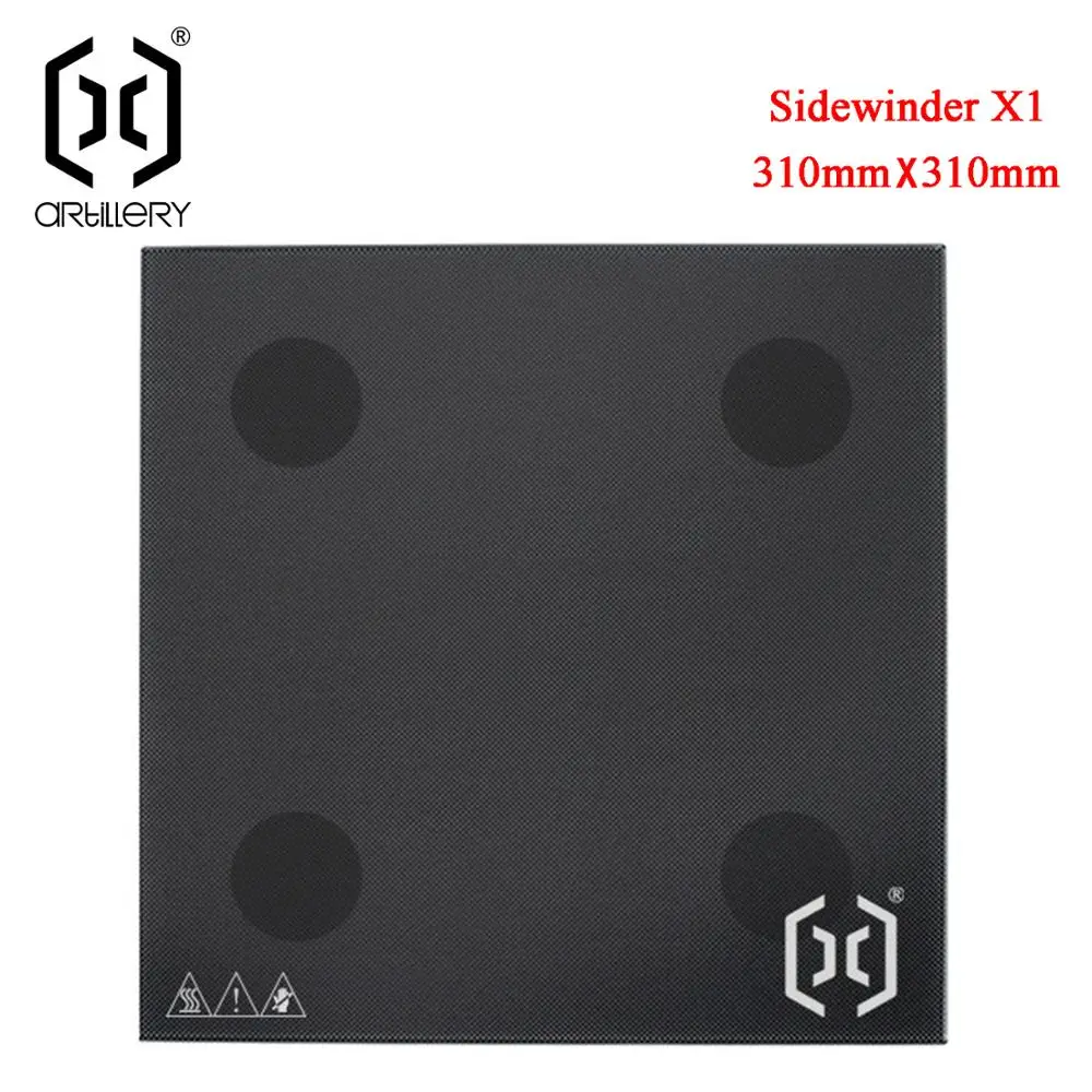 Артиллерия Sidewinder SW X1 и Genius 3D принтер специальный стекло кровать|Детали