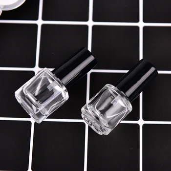 Practical New 1pc 5ml Transparent Simple Style Empty Cosmetic Square Nail Oil Glass Nail Polish Bottle With A Lid Brush
Practical New 1pc 5ml Transparent Simple Style Empty Cosmetic Square Nail Oil Glass Nail Polish Bottle With A Lid Brush
