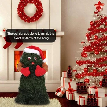 Party Tree Christmas Electric Toy Dancing Rotating Music Christmas Tree in A Santa Hat UD88
Party Tree Christmas Electric Toy Dancing Rotating Music Christmas Tree in A Santa Hat UD88