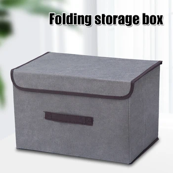 Non-Woven Storage Box Foldable Large Capacity Storage Box for Home Toys Clothes JS22 
Non-Woven Storage Box Foldable Large Capacity Storage Box for Home Toys Clothes JS22