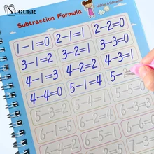 Children Educational 3D Exercise Book Reusable Copybook For Calligraphy Digital Learning Arithmetic Math Writing Books For Kids
Children Educational 3D Exercise Book Reusable Copybook For Calligraphy Digital Learning Arithmetic Math Writing Books For Kids