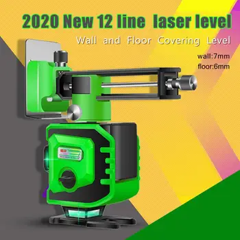 3D Green Beam Self-Leveling Laser Level 3x360 Cross Line Three-Plane Leveling And Alignment Laser Level Tool
3D Green Beam Self-Leveling Laser Level 3x360 Cross Line Three-Plane Leveling And Alignment Laser Level Tool