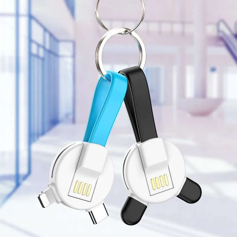 Charging Cable Charger Keychain Lightning Micro USB Type C 3 In 1 Multi Short Small Fast Charging Cord
Charging Cable Charger Keychain Lightning Micro USB Type C 3 In 1 Multi Short Small Fast Charging Cord