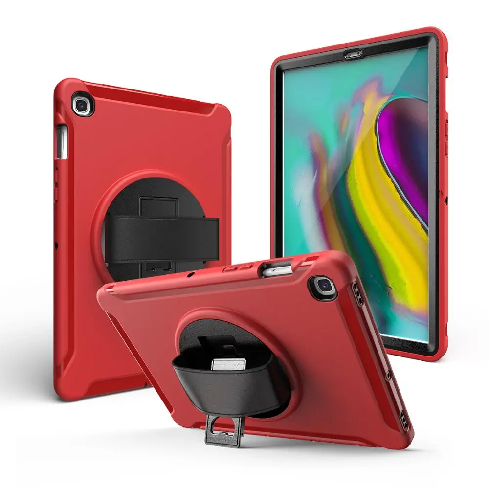For Samsung Galaxy Tab S5E 10.5 " T720/T725 PC +TPU Tablet Case Rugged Duty Tablet Stand Protective Cover w/ Hand Strap
For Samsung Galaxy Tab S5E 10.5 " T720/T725 PC +TPU Tablet Case Rugged Duty Tablet Stand Protective Cover w/ Hand Strap