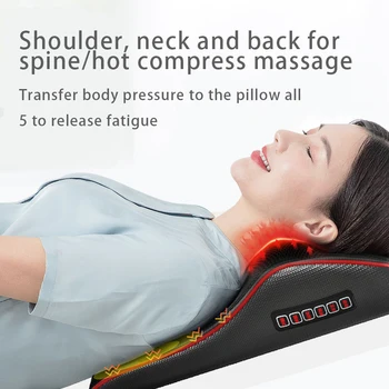 Neck Massager Car Home Cervical Shiatsu Massage Neck Back Waist Body Electric Multifunctional Massage Pillow Cushion
Neck Massager Car Home Cervical Shiatsu Massage Neck Back Waist Body Electric Multifunctional Massage Pillow Cushion