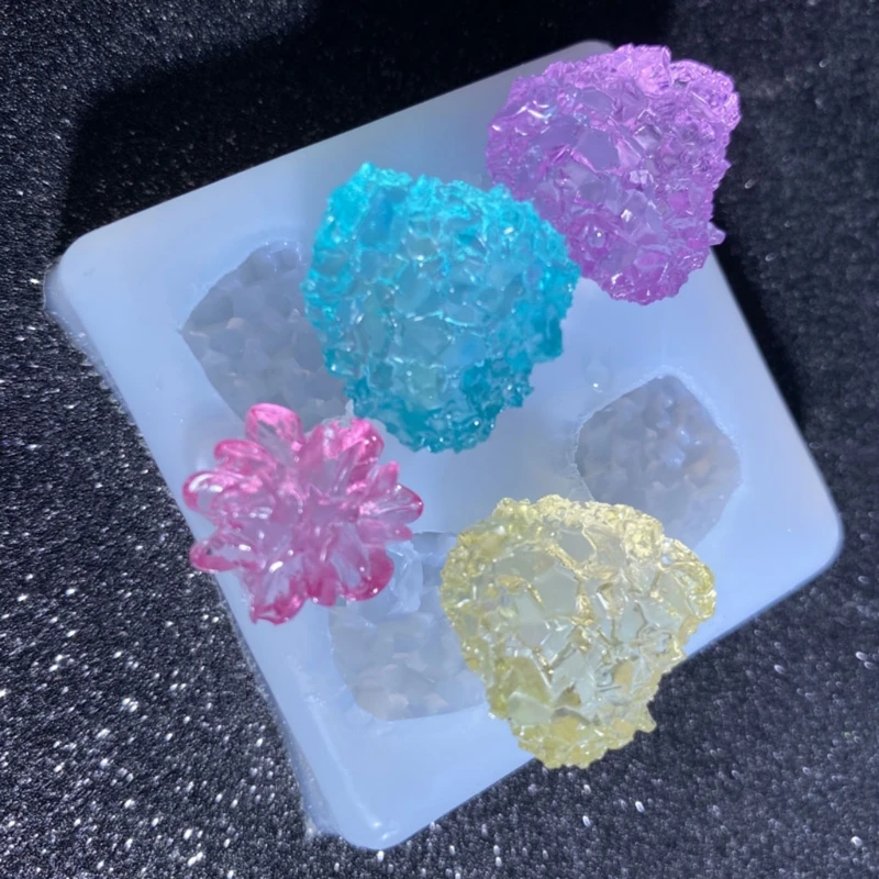 Simulation Stone Crystal Epoxy Resin Mold Decorations Pendant Chocolate Cake Silicone Mould DIY Jewelry Making Tool
Simulation Stone Crystal Epoxy Resin Mold Decorations Pendant Chocolate Cake Silicone Mould DIY Jewelry Making Tool