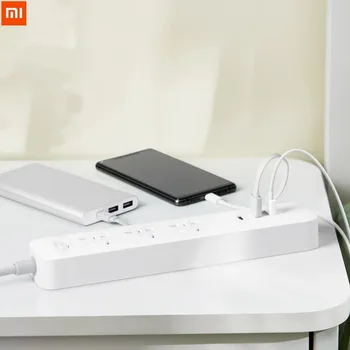 XIAOMI Mijia Power Strip Socket 27W Fast Charging Smart Power Strip 3 USB Port Extension Sockets Charger
XIAOMI Mijia Power Strip Socket 27W Fast Charging Smart Power Strip 3 USB Port Extension Sockets Charger