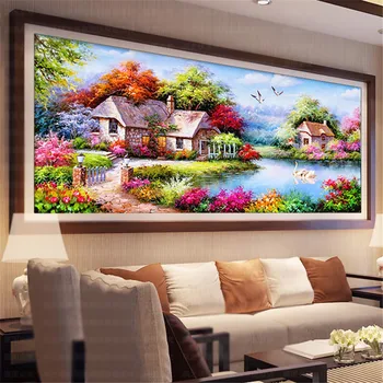 5D DIY Diamond Painting A House by the Lake Diamond Cross Stitch Embroidery Crystal Round Rhinestone Mosaic Wall Home Decor
5D DIY Diamond Painting A House by the Lake Diamond Cross Stitch Embroidery Crystal Round Rhinestone Mosaic Wall Home Decor