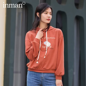 INMAN 2020 Spring New Arrival Literary Drawstring Hood Off Shoulder Interesting Pattern Loose Sleeve Women Hoodies
INMAN 2020 Spring New Arrival Literary Drawstring Hood Off Shoulder Interesting Pattern Loose Sleeve Women Hoodies