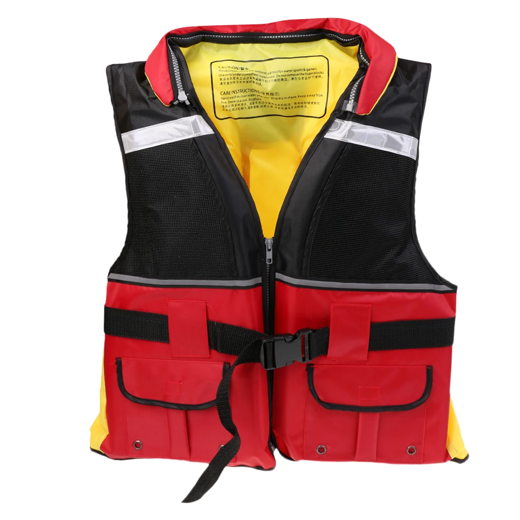 Adult Buoyancy Life Jackets Vest for Outdoor Fishing Kayaking Canoe Sailing Swimming Safety Jackets Adult Buoyancy Life Jackets Vest for Outdoor Fishing Kayaking Canoe Sailing Swimming Safety Jackets