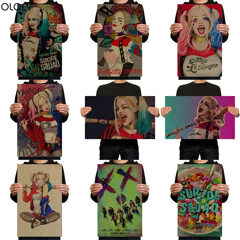 OLOEY Suicide Squad X Task Force DC Comic Action Movie Clown Female Poster Decorative Picture Frame Wall Painting Sticker
OLOEY Suicide Squad X Task Force DC Comic Action Movie Clown Female Poster Decorative Picture Frame Wall Painting Sticker