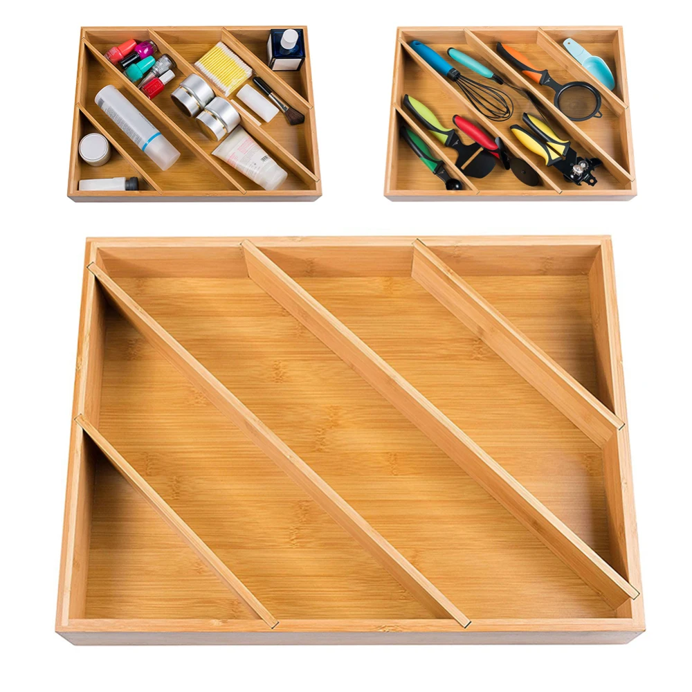 Bamboo Cutlery Silverware Flatware Utensil Tray Drawer Kitchen Organizer Storage Adjustable Home Kitchen Drawer Utensils Divider
Bamboo Cutlery Silverware Flatware Utensil Tray Drawer Kitchen Organizer Storage Adjustable Home Kitchen Drawer Utensils Divider