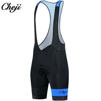 

CHEJI Gel Padded Men Cycling Bib Shorts Lycra Tights Top Quality MTB Road Bike Shorts Bicycle Jersey Clothing