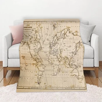 Nordic Style Individuality Custom Blanket Soft Summer Air-Conditioned Throw Blanket World Map Pattern Blankets for Home Decor
Nordic Style Individuality Custom Blanket Soft Summer Air-Conditioned Throw Blanket World Map Pattern Blankets for Home Decor