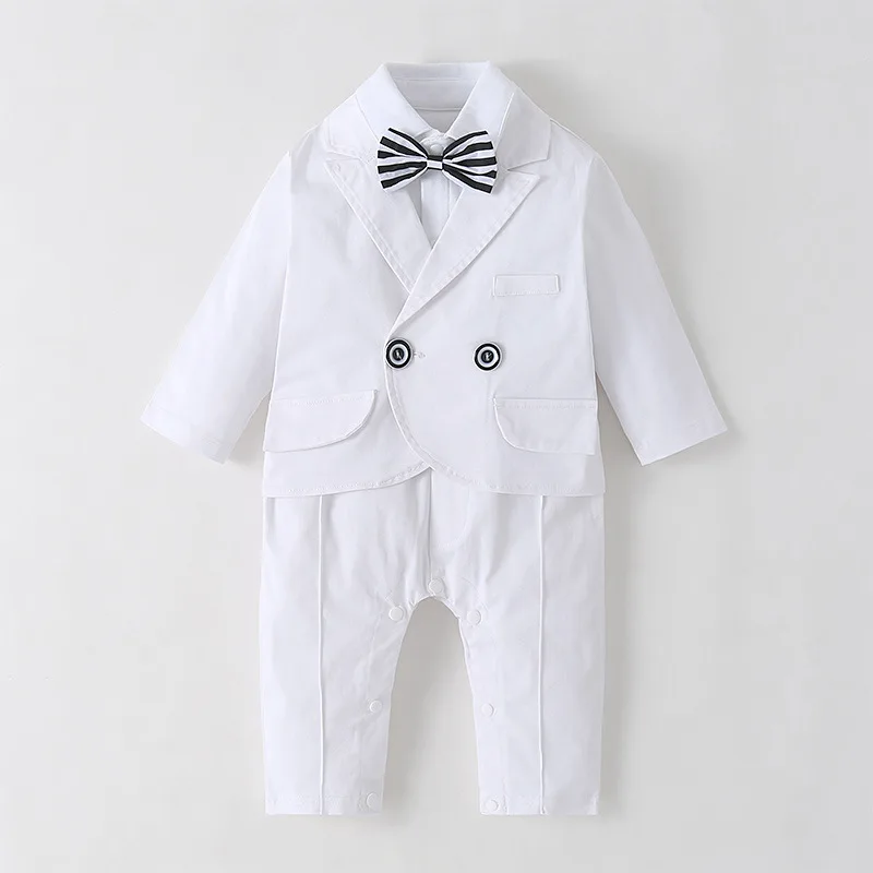 Childrenswear coolelves Autumn Long Sleeve Onesie BABY'S Romper Europe And America Gentleman Romper Clothes for Babies
Childrenswear coolelves Autumn Long Sleeve Onesie BABY'S Romper Europe And America Gentleman Romper Clothes for Babies
