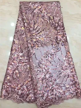 The latest sequin embroidery flower-shaped French mesh African lace Nigeria lace for evening dress party skirt dress
The latest sequin embroidery flower-shaped French mesh African lace Nigeria lace for evening dress party skirt dress