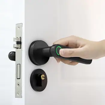 H02 Electronic Door Handle with Code Can also be Controlled via Bluetooth App Door Fitting with Combination Lock Battery
H02 Electronic Door Handle with Code Can also be Controlled via Bluetooth App Door Fitting with Combination Lock Battery