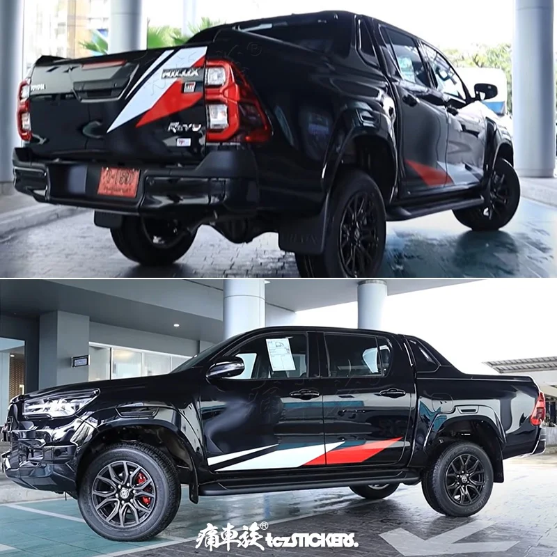 Car stickers FOR Toyota Hilux Revo GR pickup truck exterior decoration personalized custom sports decal accessories
Car stickers FOR Toyota Hilux Revo GR pickup truck exterior decoration personalized custom sports decal accessories