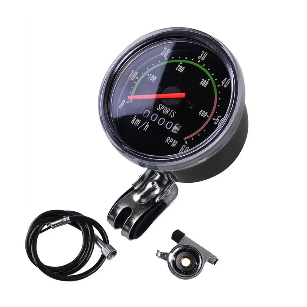 Universal Bike Speedometer Bicycle Computer Round Mechanical Code Table Mountain Cycling Waterproof Odometer Wired Accessories
Universal Bike Speedometer Bicycle Computer Round Mechanical Code Table Mountain Cycling Waterproof Odometer Wired Accessories