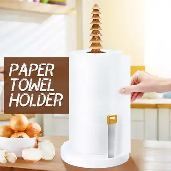 Standing Kitchen Roll Paper Towel Holder Rack Organizer HIPS Non-slip Storage Shelf Kitchen Bathroom Hardware Paper Holders
Standing Kitchen Roll Paper Towel Holder Rack Organizer HIPS Non-slip Storage Shelf Kitchen Bathroom Hardware Paper Holders