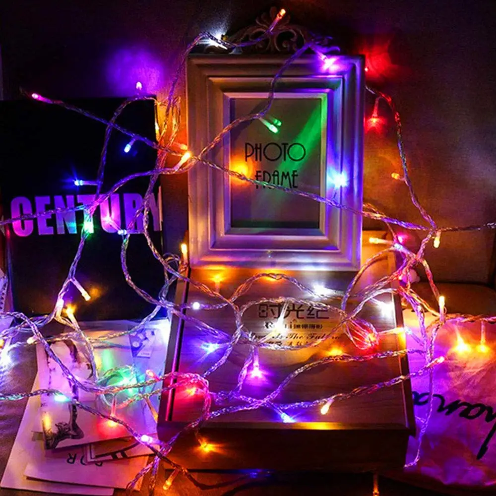 METABLE Outdoor Christmas led String Lights 100 LED 10M/33FT Dimmable String Fairy Lights Transparent String 8 Modes for Bedroon
METABLE Outdoor Christmas led String Lights 100 LED 10M/33FT Dimmable String Fairy Lights Transparent String 8 Modes for Bedroon