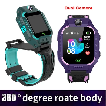 Q19 Kids Smart Watch Phone With SIM Card 360 Degree Roate Body Dual Camera LBS Locator Voice Chat SOS Children Q88 Gift Girl Boy
Q19 Kids Smart Watch Phone With SIM Card 360 Degree Roate Body Dual Camera LBS Locator Voice Chat SOS Children Q88 Gift Girl Boy