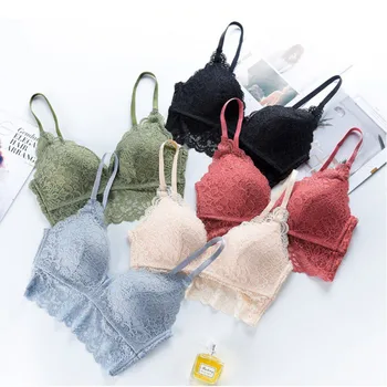 Women Thin Solid Color Bra Lace Trim Triangle Cup Bras Comfy Breathable Bralette Female Underwear for Women Bra
Women Thin Solid Color Bra Lace Trim Triangle Cup Bras Comfy Breathable Bralette Female Underwear for Women Bra