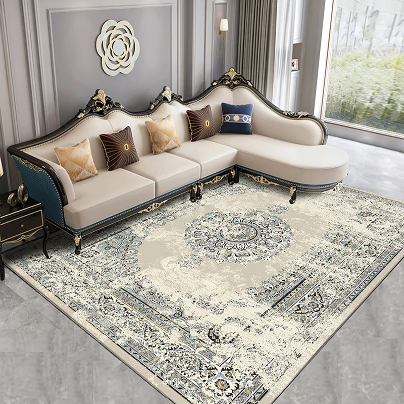 Light Luxury American Style Living Room Carpet Bedroom Persian Rug Big Size Vintage Home Floor Mat Decor Vintage Thick Study Rug
Light Luxury American Style Living Room Carpet Bedroom Persian Rug Big Size Vintage Home Floor Mat Decor Vintage Thick Study Rug
