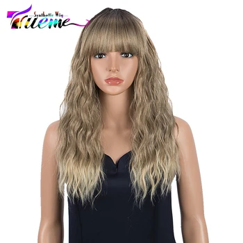 Trueme Synthetic Wig With Bangs Long Body Wave Wig Pink Ombre Blonde Wigs For Women Cosplay Wig Heat Resistant For Women
Trueme Synthetic Wig With Bangs Long Body Wave Wig Pink Ombre Blonde Wigs For Women Cosplay Wig Heat Resistant For Women