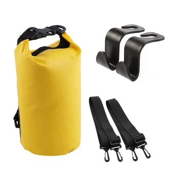 2 Pcs Universal Seat Back Hooks Hangers(Black) & 1 Pcs Outdoor Motorcycle Bag Dry Waterproof Bag
2 Pcs Universal Seat Back Hooks Hangers(Black) & 1 Pcs Outdoor Motorcycle Bag Dry Waterproof Bag